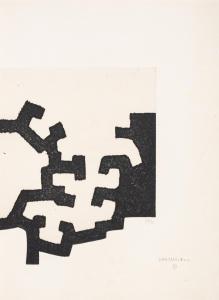 CHILLIDA Eduardo 1924-2002,Plate I, from Adoración (Koelen 77007),1977,Forum Auctions GB 2024-04-24