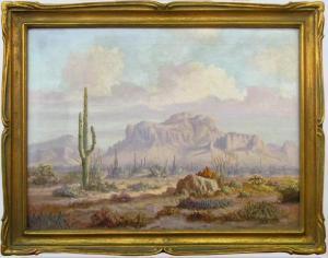 CHILTON Frank 1904-1973,Desert Landscape,Wickliff & Associates US 2018-06-28