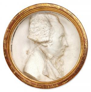 CHINARD Joseph 1756-1813,Portrait Medallion of a Gentleman, possibly Joseph,Sotheby's GB 2024-01-31