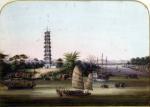 CHINESE SCHOOL,A Pair, River and Garden scenes, with fig,Bamfords Auctioneers and Valuers 2006-06-07