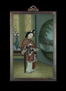 CHINESE SCHOOL,A regal court beauty,1644,New Orleans Auction US 2015-05-30