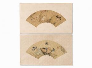 CHINESE SCHOOL,Bird & Butterfly motifs,Auctionata DE 2015-08-24