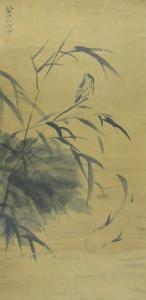 CHINESE SCHOOL,Birds and bamboo,Burstow and Hewett GB 2014-03-26