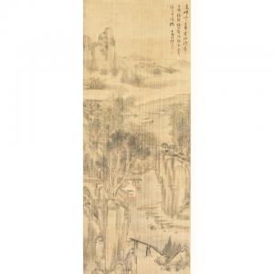 CHINESE SCHOOL,BUCOLIC LANDSCAPE,1865,Waddington's CA 2010-12-13