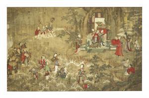 CHINESE SCHOOL,Daoist Immortals,Sotheby's GB 2019-05-17