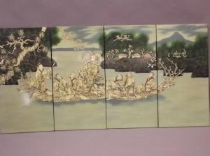 CHINESE SCHOOL,decorated with the Eight Immortals crossing a rive,Crow's Auction Gallery 2017-01-18