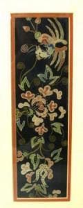 CHINESE SCHOOL,Depicting phoenix and flowers in a bamboo,Theodore Bruce AU 2015-09-27