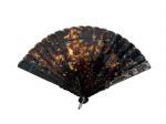 CHINESE SCHOOL,FAN CASE WITH SHELL AND CLOISONNÉ FAN,19th Century,Eldred's US 2024-02-09