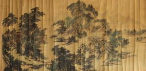 CHINESE SCHOOL,LANDSCAPE WITH PINES,Potomack US 2018-03-23