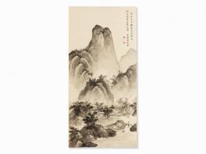 CHINESE SCHOOL,Mountain Landscape,Auctionata DE 2015-08-24