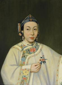 CHINESE SCHOOL,PORTRAIT OF A CHINESE LADY,Sotheby's GB 2013-06-12