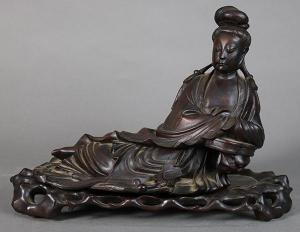 CHINESE SCHOOL,the reclining beauty,Clars Auction Gallery US 2017-04-23