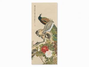 CHINESE SCHOOL,Two Peacocks,Auctionata DE 2016-12-16