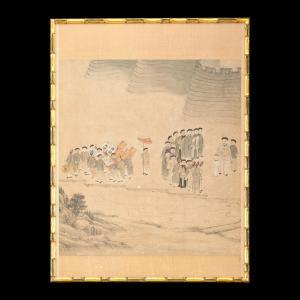 CHINESE SCHOOL (XVIII),Painting of Manchu activities,18th-19th century,Sotheby's GB 2021-05-26