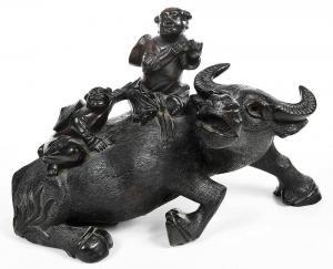 CHINESE SCHOOL (XX),Water Buffalo,20th century,Brunk Auctions US 2019-03-21