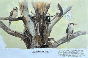 CHING Raymond Harris 1939,P. 90 - 91 The Trees & The Axe,International Art Centre NZ 2024-03-26