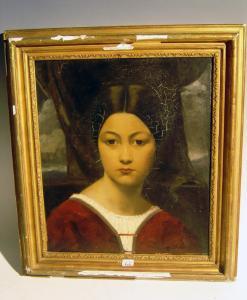 CHINI Dario 1847-1897,Portrait de femme.,Millon & Associés FR 2006-11-22