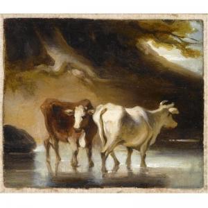 CHINNERY George 1774-1852,CATTLE FORDING A RIVER,Sotheby's GB 2007-12-17