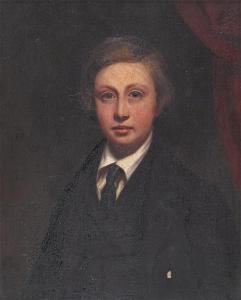 CHINNERY George,Portrait of a young man, half length, wearing blac,Woolley & Wallis 2012-12-12