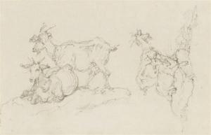 CHINNERY George 1774-1852,Study of an ox and cart,1816,Christie's GB 2009-11-24