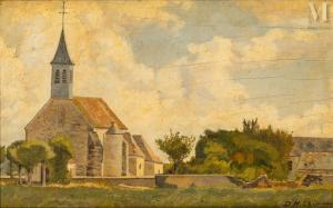 CHIPARUS Demeter Haralamb 1886-1947,Eglise de village,Millon & Associés FR 2024-04-23