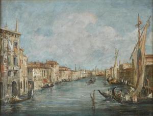 CHITARIN Traiano 1864-1935,Le Grand Canal,Etienne de Baecque FR 2017-12-04