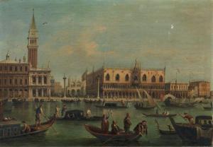 CHITTò BARUCCHI Giuseppe,Venezia: il Palazzo Ducale e Piazza San Marco,1853,Farsetti 2013-04-12