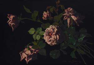 CHITTENDEN Alice Brown 1859-1945,Still Life with Roses,1891,Bonhams GB 2023-08-02