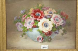 CHIVERS Frederick H 1881-1965,A Pair, Roses and Forget Me Nots, in,Bamfords Auctioneers and Valuers 2007-07-25