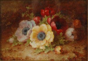 CHIVERS Frederick H 1881-1965,Mixed Poppies,Shapes Auctioneers & Valuers GB 2009-02-07