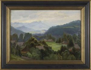 CHLEBUS Józef 1893-1945,Panorama Tatr,Desa Dom Auckcyjny PL 2022-12-10