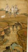 CHO YING,Figures and landscape,888auctions CA 2014-03-13