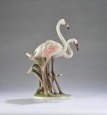 CHOCHOLKA Rudolf 1888-1958,Flamingos,1950,Palais Dorotheum AT 2023-01-20
