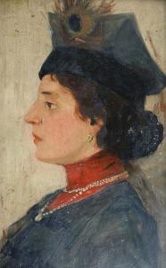 CHODKOWSKI Waclaw 1878-1953,Portret kobiety,Rempex PL 2022-03-16