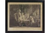 CHODOWIECKI Daniel Nikolaus 1726-1801,Cabinet d'un peintre (Das Familienblat,1771,Reiner Dannenberg 2015-09-11