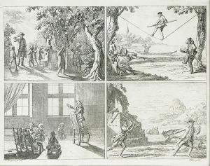 CHODOWIECKI Daniel Nikolaus 1726-1801,Tablica z czterema rycinami:Jabłkobranie,Rempex PL 2007-06-13