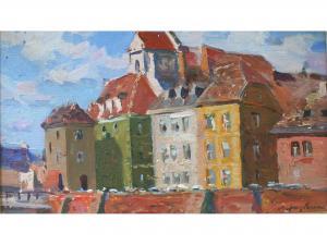 CHODTCHENKO LEV 1916,WARSAW: THE OLD TOWN,Andrew Smith and Son GB 2014-07-11