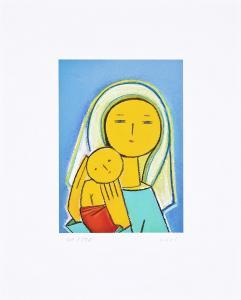 CHOI Jong Tae 1932,Madonna and Child,2021,Seoul Auction KR 2023-01-25