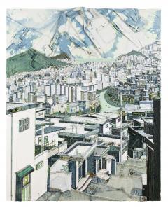 CHOI So Young 1980,Green City,2020,Christie's GB 2020-07-11