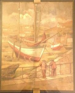CHOISNARD Marc,Carénage des bateaux,1925,Millon & Associés FR 2015-03-18