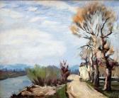 CHOKANOV Denju 1901-1982,Trees,1946,Victoria BG 2010-09-30