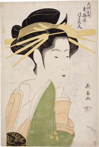 CHOKI Eishosai 1700-1800,Tayu Tsukasa of the Higashi-Ogiya ( Higashi Ogiya,,Sotheby's GB 2022-12-16