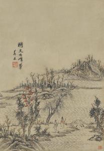 CHONGGUANG Chen 1839-1896,River Landscape,Bonhams GB 2022-03-24