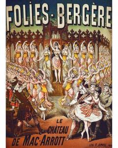 CHOUBRAC Léon 1847-1885,Le Château de Mac Arrott Folies Bergères,Millon & Associés FR 2020-02-26