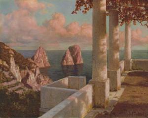 Choultsi Ivan Fedorovich 1877-1932,The Faraglioni Rocks, Capri,1924,Christie's GB 2005-10-26
