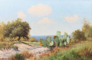 CHRISMAN PALMER 1913-1984,Cactus Landscape,Hindman US 2018-11-09