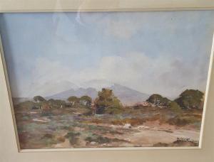 CHRISTAUFLOUR Solange 1899-1952,Paysage provençal,Libert FR 2019-11-27