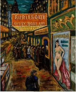 CHRISTENSEN Paul 1902-2008,Gypsy Rose Lee,Heritage US 2017-03-17