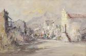 Christiaan Nice 1939-2020,TOWN SCENE,Stephan Welz ZA 2023-11-22