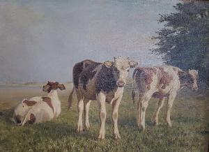 CHRISTIANSEN Niels Peter 1873-1960,Grazing cows,1920,Bruun Rasmussen DK 2022-03-17